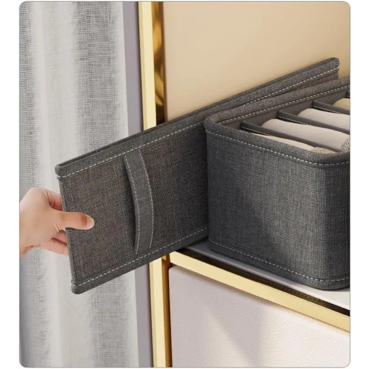 서랍형 패브릭 접이식 캐비닛 옷장 수납함 속옷 정리함  - Sock Organizer Tray 리뷰 및 가격