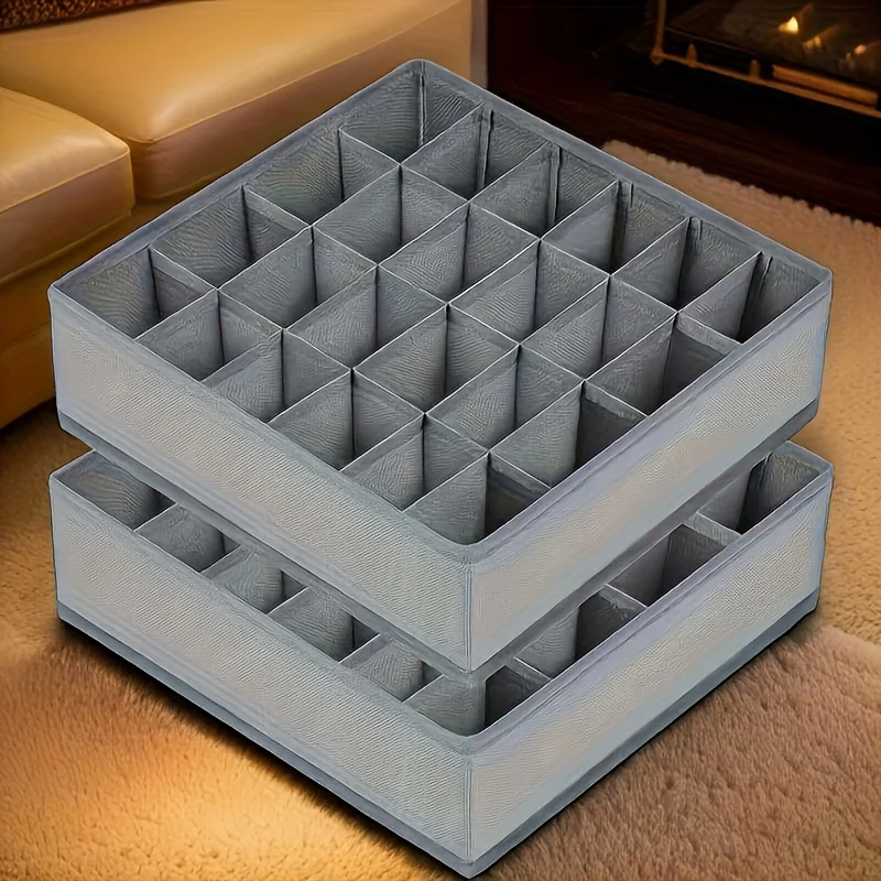 24칸 패브릭 서랍 정리함 (속옷, 양말, 넥타이용)  - Sock Organizer Tray 리뷰 및 가격