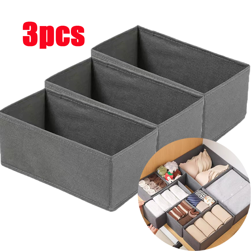 3개입 패브릭 속옷 보관함 서랍 정리함 (옷장 정리 및 - Sock Organizer Tray 리뷰 및 가격