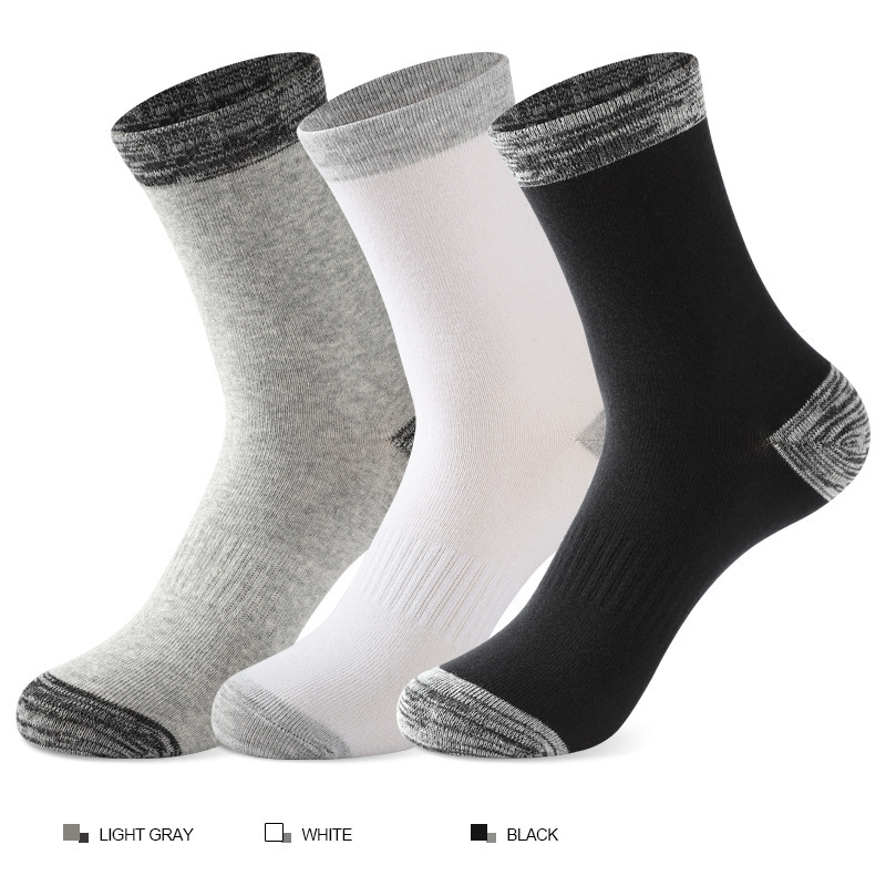 1/5 쌍 남성용 양말 팩 특대 단순 다목적 중간 튜브 - Cotton Crew Sock Pack 리뷰 및 가격